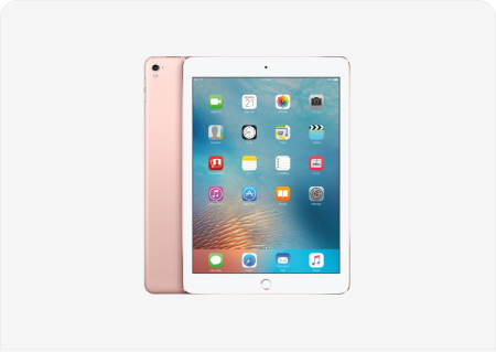 Rent iPad 5th Gen 9.7” Wi-Fi + Cell 